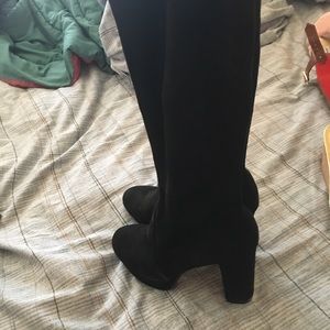 Bar III Thigh High block heels